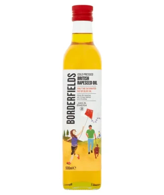 Borderfields Cold Pressed Rapeseed Oil 500ml