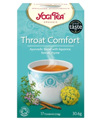 Yogi Tea Throat Comfort Organic Tea Bags 17 per pack