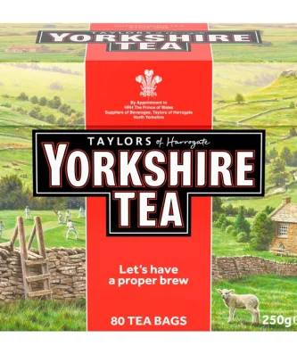 Yorkshire Tea Teabags 80 per pack