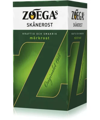 Zoega Skanerost Dark Roast Ground Filter Coffee 450g