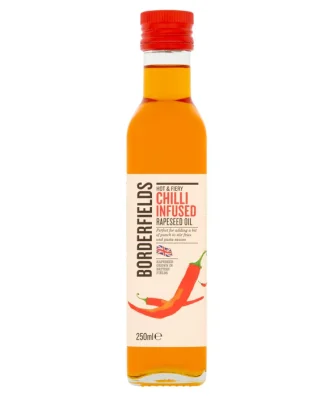 Borderfields Cold Pressed Rapeseed Oil Chilli Infusion 250ml