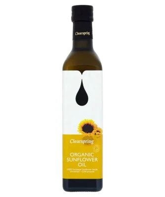 Clearspring Organic Sunflower Oil 500ml