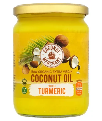 Coconut Merchant Organic Turmeric Coconut Oil 500ml