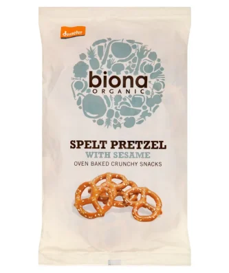 Biona Organic Spelt Pretzel With Sesame 125g