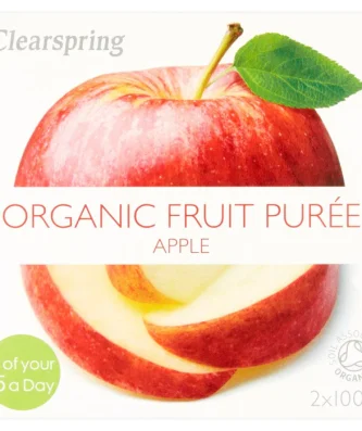 Clearspring Organic Apple Puree 2 x 100g