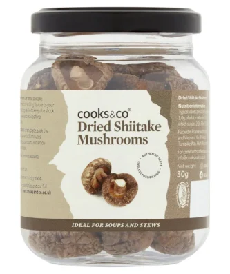 Cooks & Co Dried Shiitake Mushrooms 30g