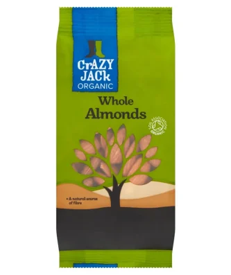 Crazy Jack Organic Almonds 100g