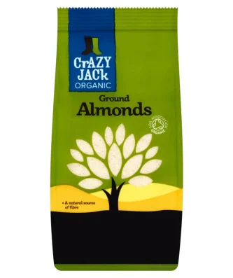 Crazy Jack Organic Ground Almonds 100g