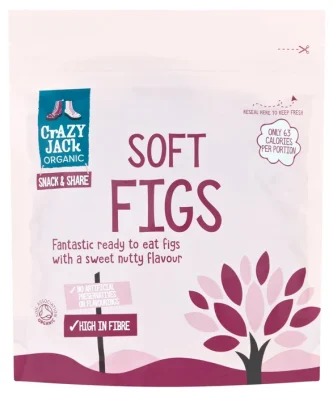 Crazy Jack Organic Soft RTE Figs 200g