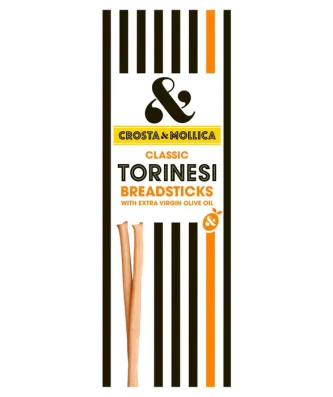 Crosta & Mollica Thin Torinesi Breadsticks 120g