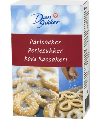 Dansukker Parlsocker Coarse Pearl Sugar 500g