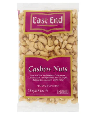 East End Cashew Nuts Kaju Plain 250g