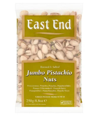 East End Jumbo Salted Pistachios 250g