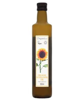 Organico Organic Virgin Sunflower Oil 500ml