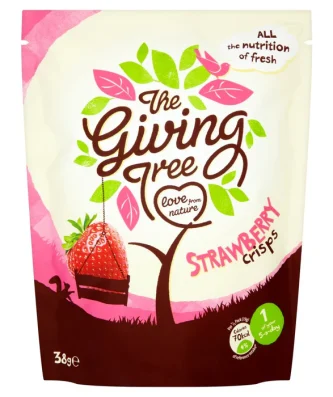 The Giving Tree Freeze Dried Strawberry Crisps 38g