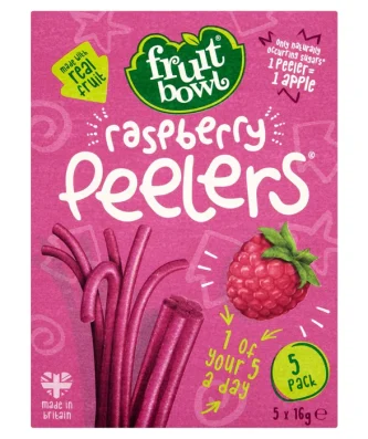 Fruit Bowl Raspberry Peelers 5 x 16g