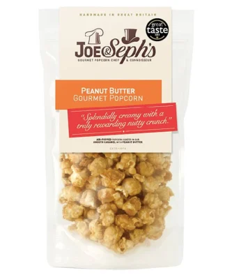 Joe & Seph's Caramel & Peanut Butter Popcorn 80g