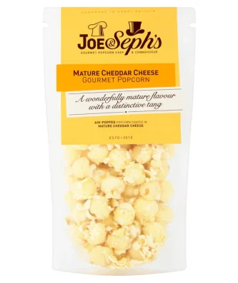 Joe & Seph's Cheddar Cheese Popcorn 70g