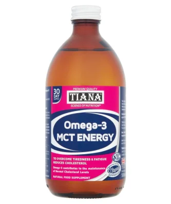 Tiana Premium Quality Omega 3 MCT Energy Supplement Liquid 500ml