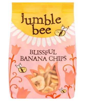 Jumble Bee Blissful Banana Chips 350g