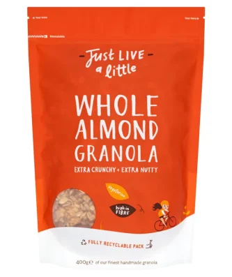 Just Live a Little Whole Almond Granola 400g