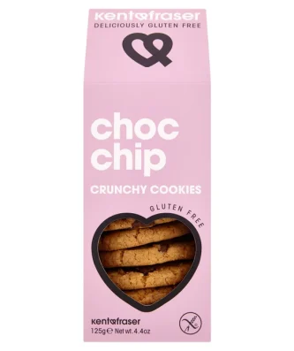 Kent & Fraser Gluten Free Chocolate Chip Crunchy Cookies 125g