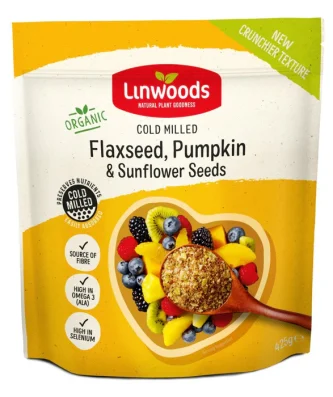 Linwoods Milled Organic Flaxseed Sunflower & Pumpkin Seeds 425g