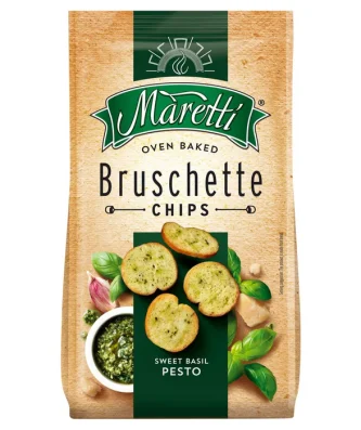 Maretti Sweet Basil Pesto Bruschetta Bites 150g