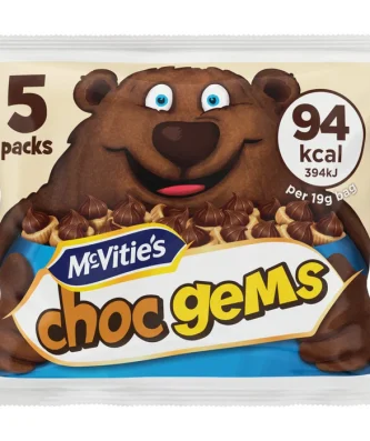 McVitie's Choc Gems 5 x 25g