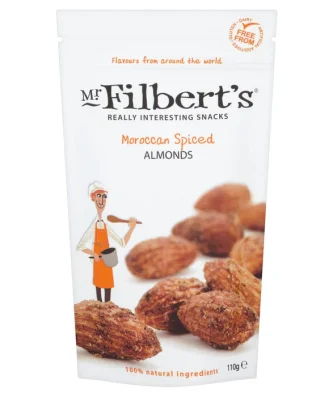 Mr Filbert's Moroccan Spiced Almonds 110g