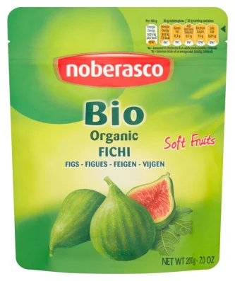 Noberasco Organic Soft Dried Figs 200g
