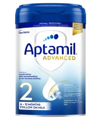 Aptamil Advanced 2 Follow On Baby Milk Powder, 6 - 12 mths 800g