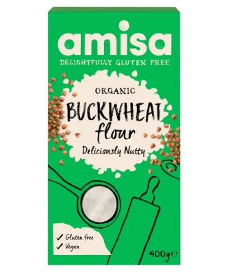 Amisa Organic Gluten Free Buckwheat Flour 400g