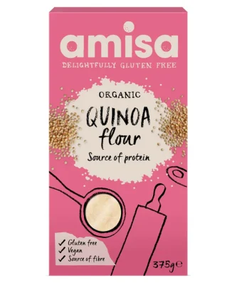 Amisa Organic Gluten Free Quinoa Flour 375g