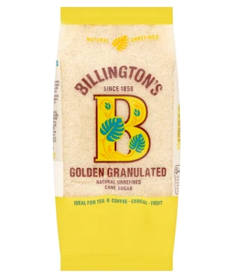Billington's Organic Unrefined Natural Granulated Cane Sugar 500g
