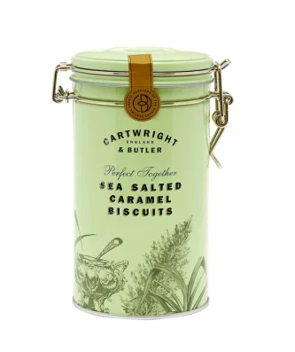 Cartwright & Butler Salted Caramel Biscuits in Tin 200g