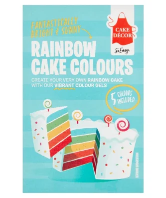 Cake Decor Rainbow Cake Colours 50g