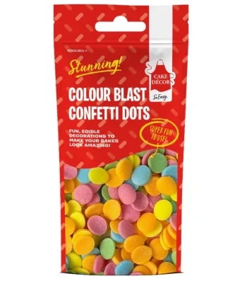 Cake Decor Stunning Colour Blast Confetti Sprinkles 50