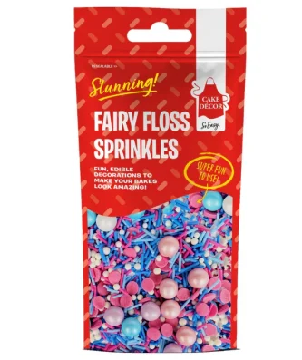 Cake Decor Stunning Fairy Floss Sprinkles 50g