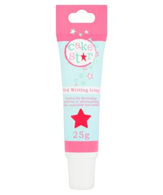 Cake Star Red Writing Icing 25g