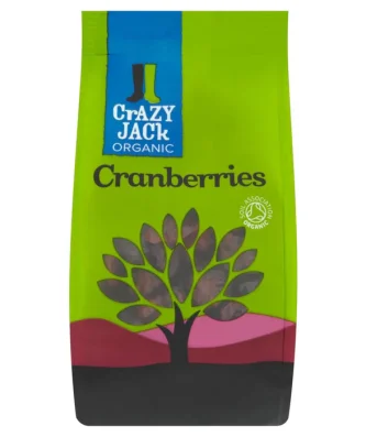 Crazy Jack Organic Cranberries 100g