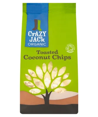 Crazy Jack Organic Toasted Coconut Chips 100g