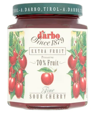Darbo Sour Cherry Jam 70% Fruit 200g
