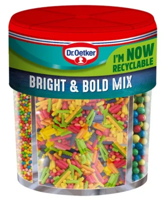 Dr. Oetker Bright & Bold Sprinkles Mix 109g