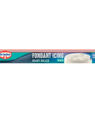 Dr. Oetker Ready Rolled White Fondant Icing 450g