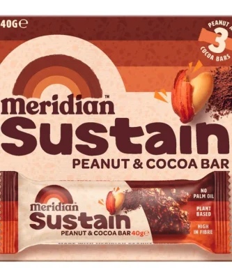 Meridian Peanut & Cocoa Bar Multipack 3 x 40g