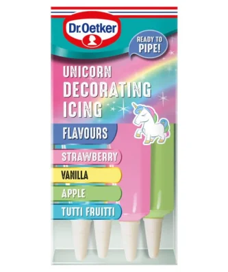 Dr. Oetker Unicorn Decorating Icing 4 Pack 76g