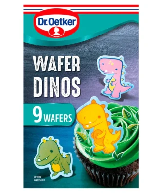 Dr. Oetker Wafer Dinosaurs 9 per pack