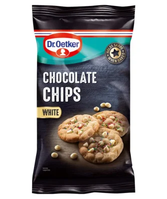 Dr. Oetker White Chocolate Chips 100g