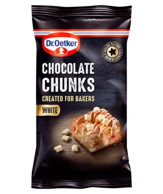 Dr. Oetker White Chocolate Chunks 100g